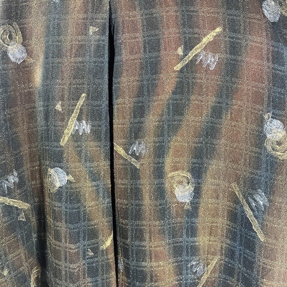 Vintage Cynthia Wayne Gaffield Artisan Hand Dyed Silk Open Front Jacket One Size - Picture 8 of 8